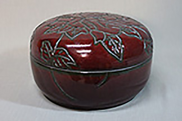 鎌倉彫風陶箱